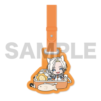 【グッズ-トラベルセット】刀剣乱舞ONLINE 刀猫男士 めじるしタグ008:雲次 トラベルver.