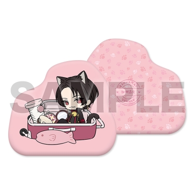 【グッズ-クッション】刀剣乱舞ONLINE 刀猫男士 ビッグクッション003:加州清光 トラベルver.