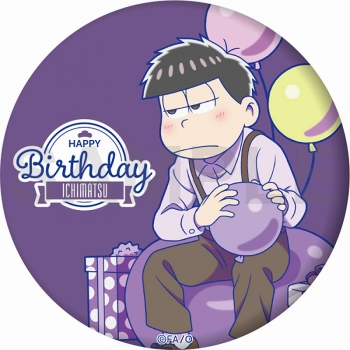 グッズ-バッチ】おそ松さん 6つ子バースデー