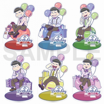 グッズ-スタンドポップ】おそ松さん 6つ子バースデー