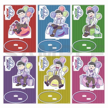 グッズ-スタンドポップ】おそ松さん 6つ子バースデー