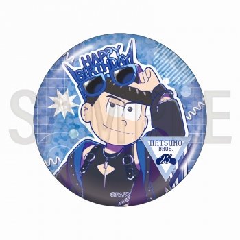 グッズ-バッチ】おそ松さん 6つ子バースデー