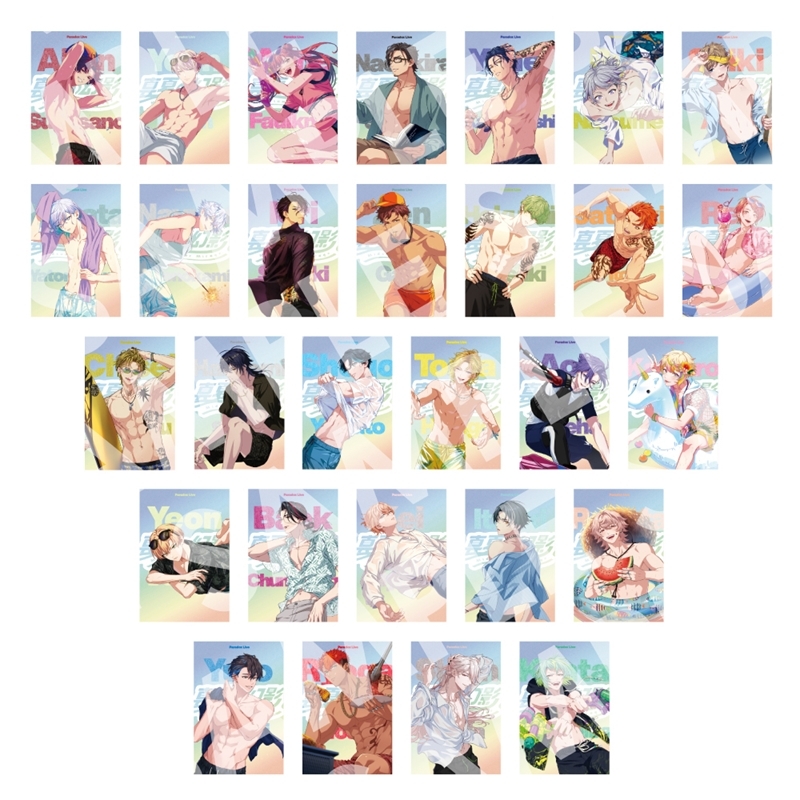 【グッズ-ポストカード】Paradox Live 真夏の幻影 トレーディングポストカード