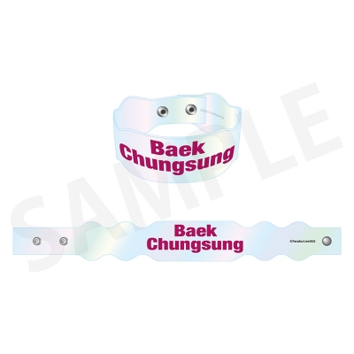 【グッズ-腕輪】Paradox Live オーロラリストバンド 真夏の幻影 白 忠成