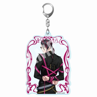 【グッズ-キーホルダー】Paradox Live BIGアクリルキーホルダー KARMA 白 忠成