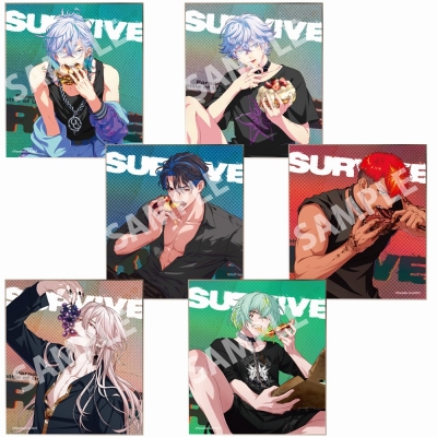 【グッズ-色紙】Paradox Live SURVIVE トレーディングミニ色紙