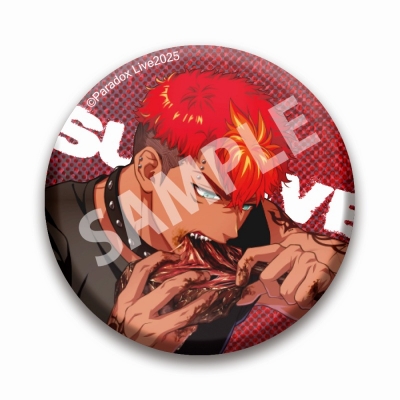 【グッズ-バッチ】Paradox Live BIG缶バッジ SURVIVE 土佐 凌牙