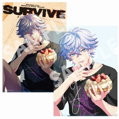 【グッズ-クリアファイル】Paradox Live A4クリアファイル SURVIVE 矢戸乃上 那由汰
