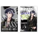 【グッズ-ステッカー】Paradox Live -LIVE FOR the TRUTH- バックステージパス風サテンステッカー 辰宮 晴臣の画像