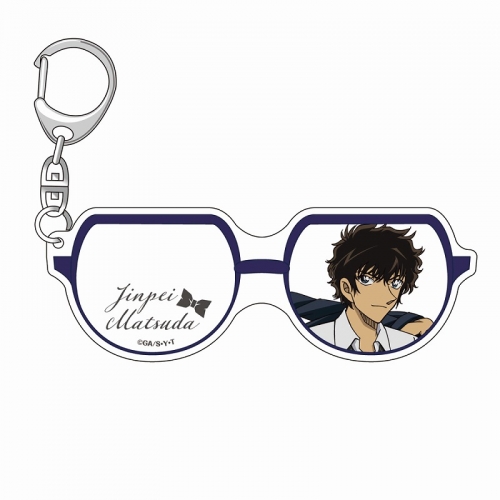 グッズ キーホルダー 名探偵コナン メガネアクリルキーホルダーvol 2 松田陣平 アニメイト