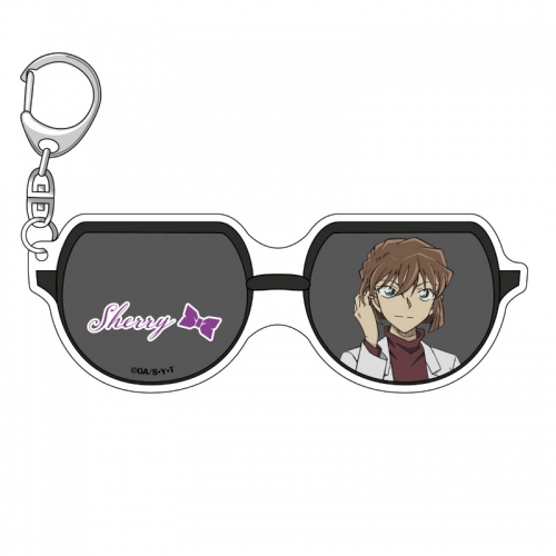 グッズ キーホルダー 名探偵コナン メガネアクリルキーホルダー Vol 3 シェリー アニメイト