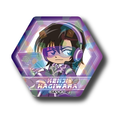 【グッズ-ステッカー】名探偵コナン SFコレクション ホログラムステッカー 萩原研二