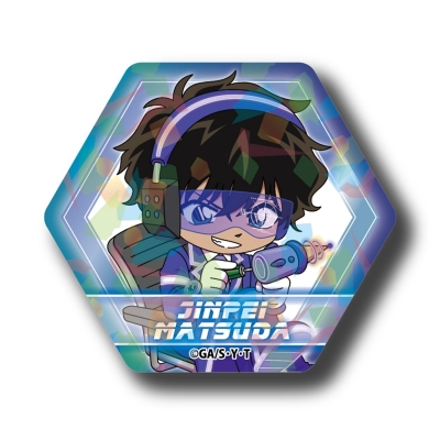 【グッズ-ステッカー】名探偵コナン SFコレクション ホログラムステッカー 松田陣平