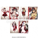 【グッズ-クリアファイル】閃乱カグラ クリアファイルセット 飛鳥・焔・睡蓮(フラメンコ風水着)の画像