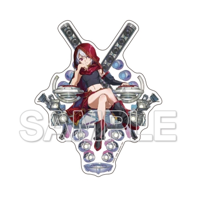 【グッズ-ステッカー】ソードアート・オンライン ゲーム 10周年記念 デカステッカー ライラ