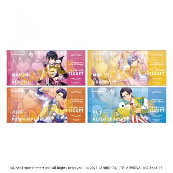 グッズ-カード】A3!×Sanrio characters ホログラムチケット02 
