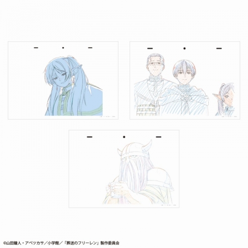 グッズ-複製原画】葬送のフリーレン 原画 REPLICA GENGA 3枚セット【B  