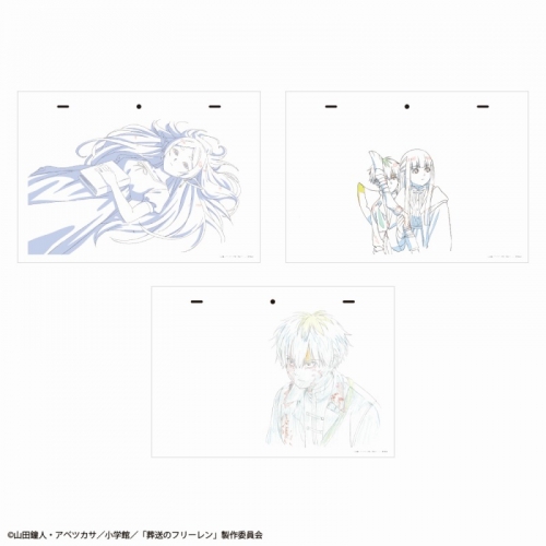 グッズ-複製原画】葬送のフリーレン 原画 REPLICA GENGA 3枚セット【D  