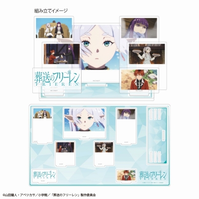 【グッズ-スタンドポップ】葬送のフリーレン 場面写真 プレミアムアクリルジオラマプレート