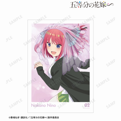 【グッズ-ポスター】五等分の花嫁∽ 中野二乃 A3マット加工ポスター