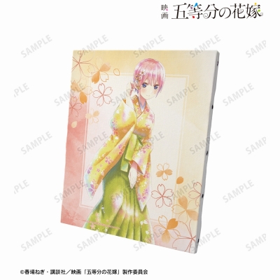 【グッズ-ボード】映画『五等分の花嫁』 描き下ろしイラスト 中野一花 桜和装ver. Ani-Art aqua label キャンバスボード