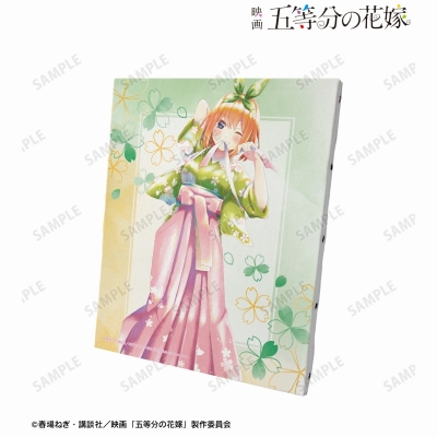 【グッズ-ボード】映画『五等分の花嫁』 描き下ろしイラスト 中野四葉 桜和装ver. Ani-Art aqua label キャンバスボード