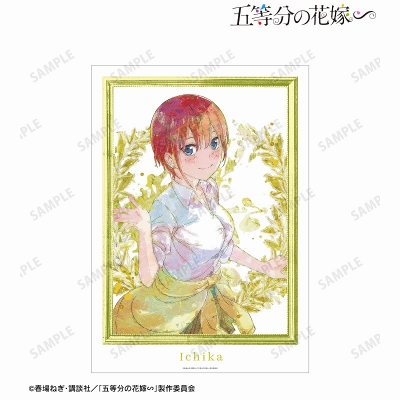 【グッズ-ポスター】五等分の花嫁∽ 中野一花 grunge CANVAS A3マット加工ポスター