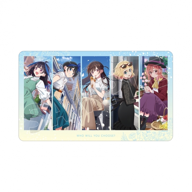 【グッズ-デスクマット】TVアニメ『彼女、お借りします』 デートビジュアル 集合 マルチデスクマット【再販】