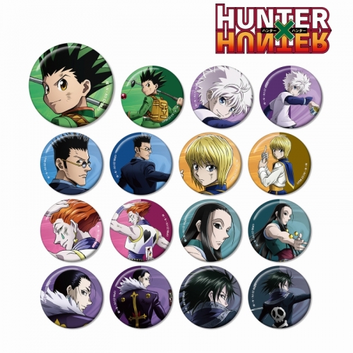 グッズ-バッチ】HUNTER×HUNTER 描き下ろし 戦う背中ver 