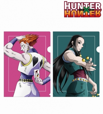 グッズ-クリアファイル】HUNTER×HUNTER 描き下ろし ヒソカ＆イルミ 