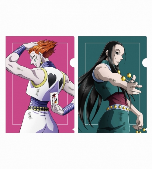 グッズ-クリアファイル】HUNTER×HUNTER 描き下ろし ヒソカ＆イルミ 