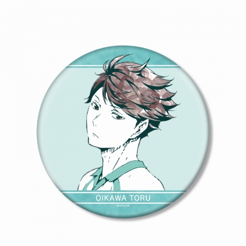 グッズ-バッチ】ハイキュー!! 及川徹 Ani-Art 第1弾 BIG缶バッジ