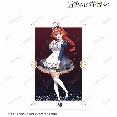 【グッズ-ポスター】五等分の花嫁∽ 描き下ろし 中野五月 星空メイドver. A3マット加工ポスター