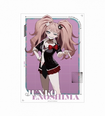 グッズ-ポスター】ダンガンロンパシリーズ 描き起こし 江ノ島盾子 Art 