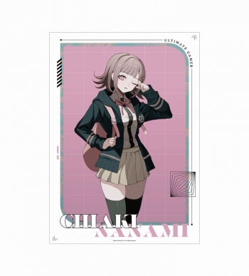 グッズ-ポスター】ダンガンロンパシリーズ 描き起こし 七海千秋 Art by 