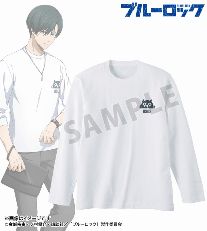 グッズ-Tシャツ】TVアニメ『ブルーロック』 arti-mate 着用ロングT 