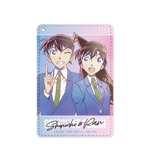 グッズ-パスケース】名探偵コナン 工藤新一&毛利蘭 Ani-Art 第8弾 1 