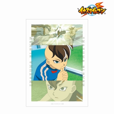 【グッズ-ポスター】イナズマイレブン 不動明王 場面写A3マット加工ポスター