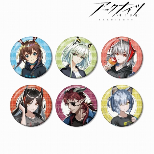 グッズ-バッチ】アークナイツ 描き起こしイラスト ショッピングver 