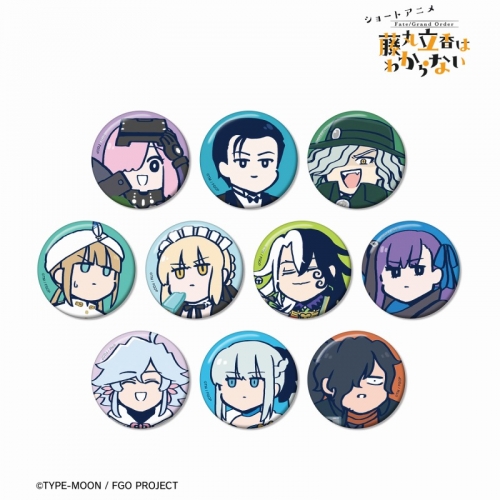 グッズ-バッチ】アニメ「Fate/Grand Order 藤丸立香はわからない 