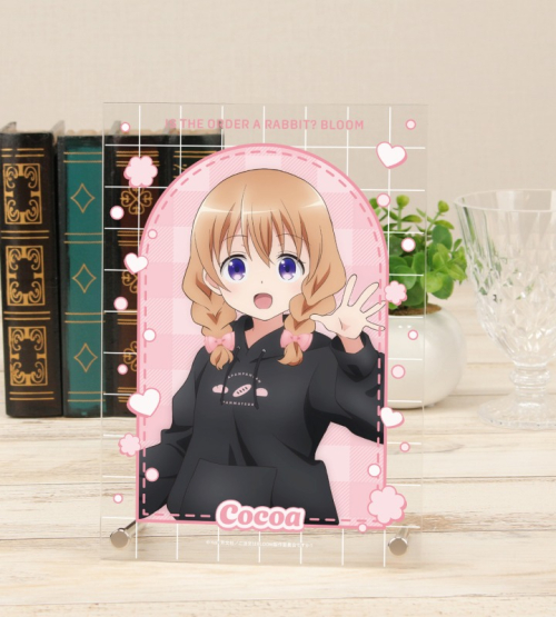 グッズ-置きもの】ご注文はうさぎですか？ BLOOM arti-mate A5アクリル 