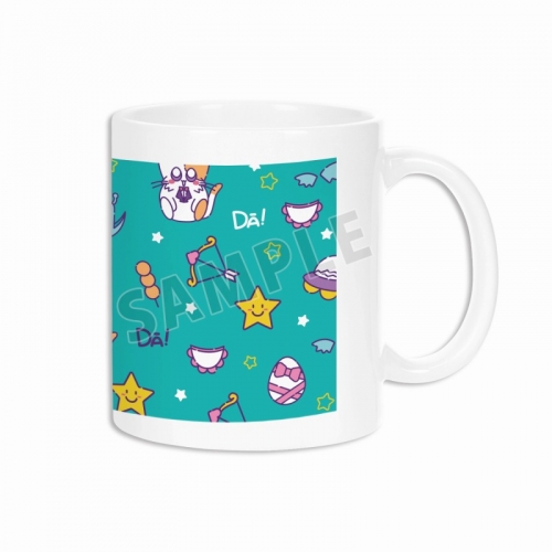 グッズ-マグカップ】だぁ！だぁ！だぁ！ モチーフ柄 マグカップ 