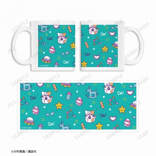 グッズ-マグカップ】だぁ！だぁ！だぁ！ モチーフ柄 マグカップ 
