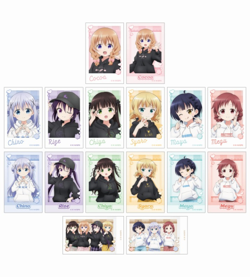 グッズ-カード】ご注文はうさぎですか？ BLOOM arti-mate 