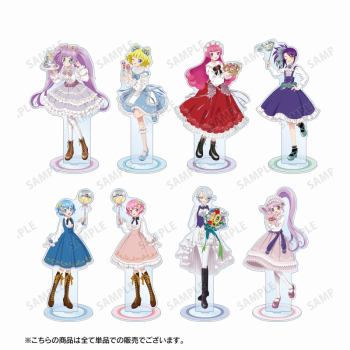 グッズ-スタンドポップ】プリパラ10周年 描き下ろし 真中らぁら 花 