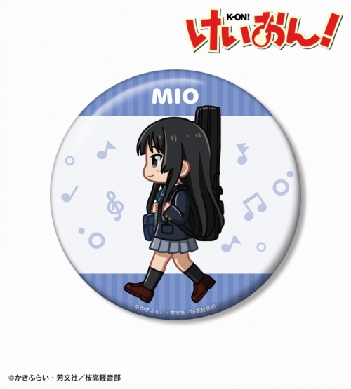 グッズ-バッチ】けいおん！ 秋山 澪 ちびとこ 制服ver. 100mm缶バッジ 