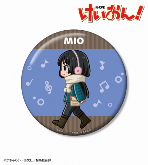 グッズ-バッチ】けいおん！ 秋山 澪 ちびとこ 私服ver. 100mm缶バッジ 