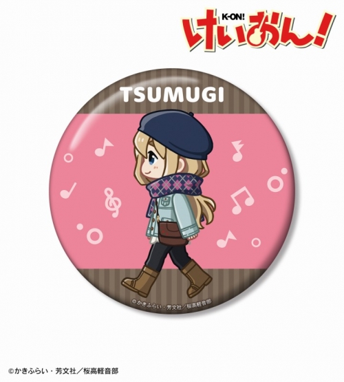 グッズ-バッチ】けいおん！ 琴吹 紬 ちびとこ 私服ver. 100mm缶バッジ 