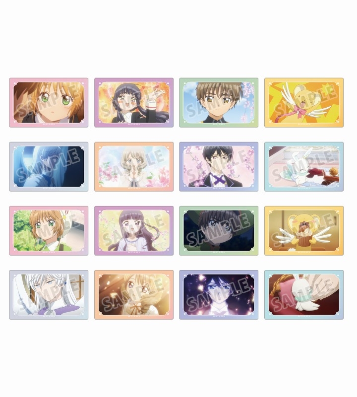 【グッズ-ステッカー】カードキャプターさくら クリアカード編 トレーディング場面写カードステッカー