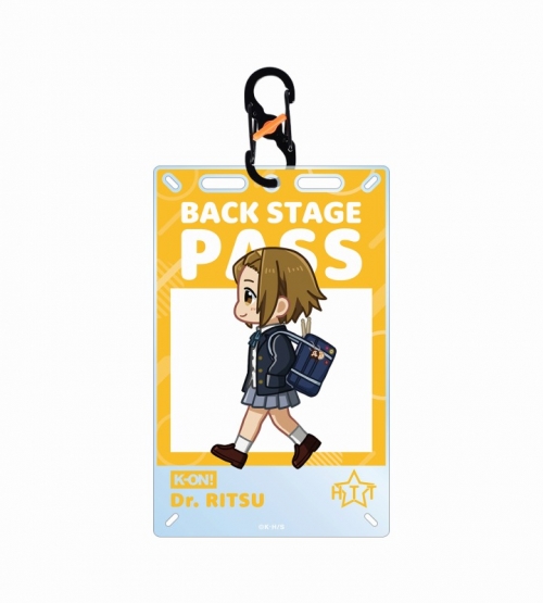 グッズ-キーホルダー】けいおん！ 田井中 律 ちびとこ 制服ver. カード 